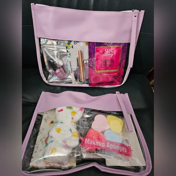 Stylish Assorted Color Cosmetic Bags with Accessories Available - Picture 9 of 11